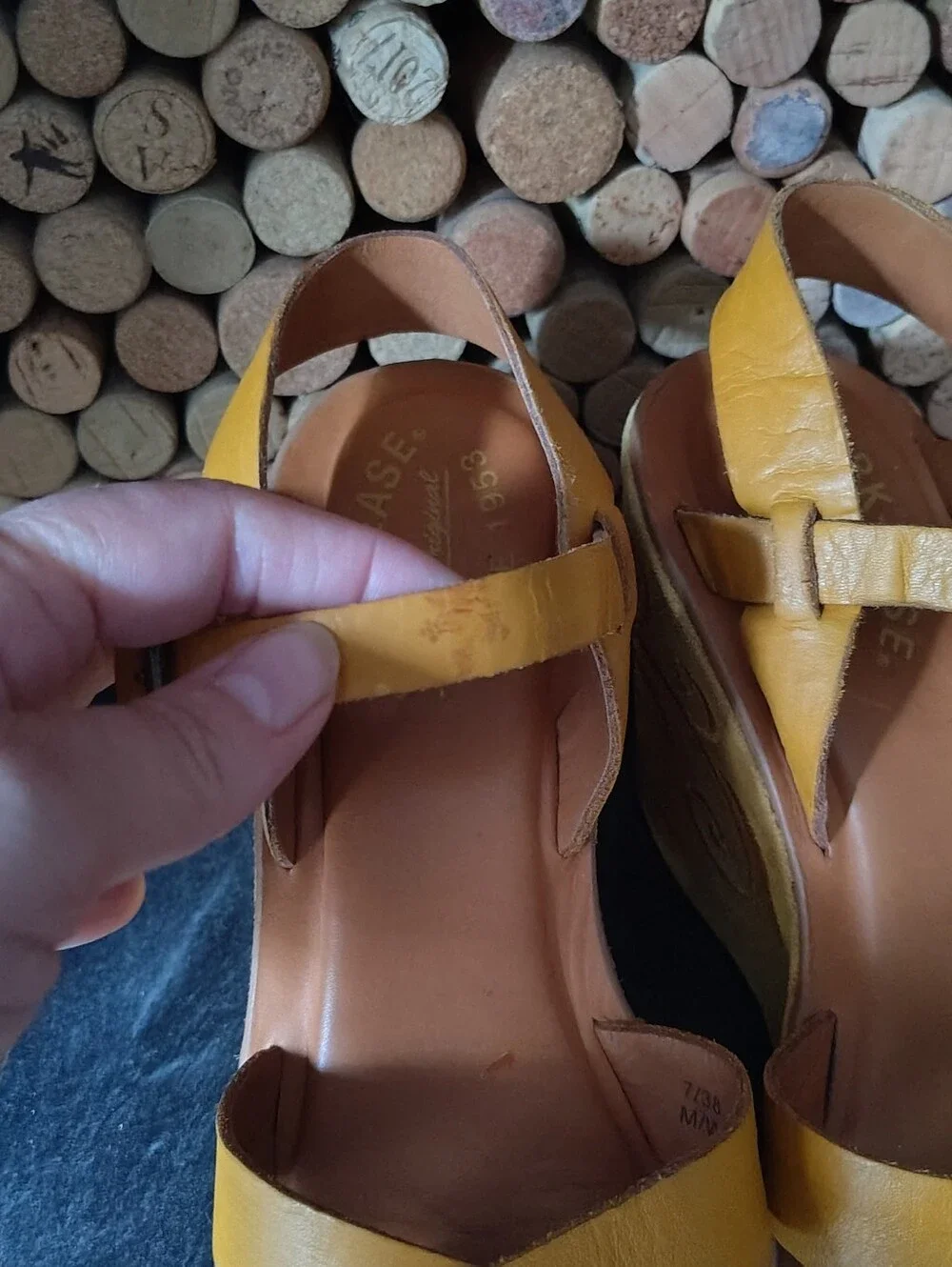 Kork-Ease stylish yellow
